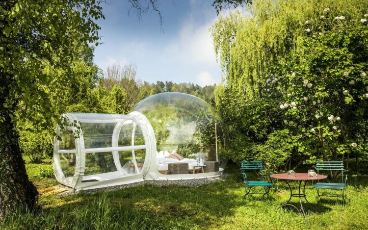 Bubble hotel in Switzerland