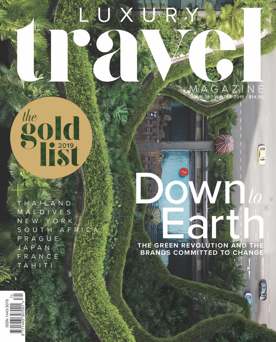 luxury travel magazine gold list