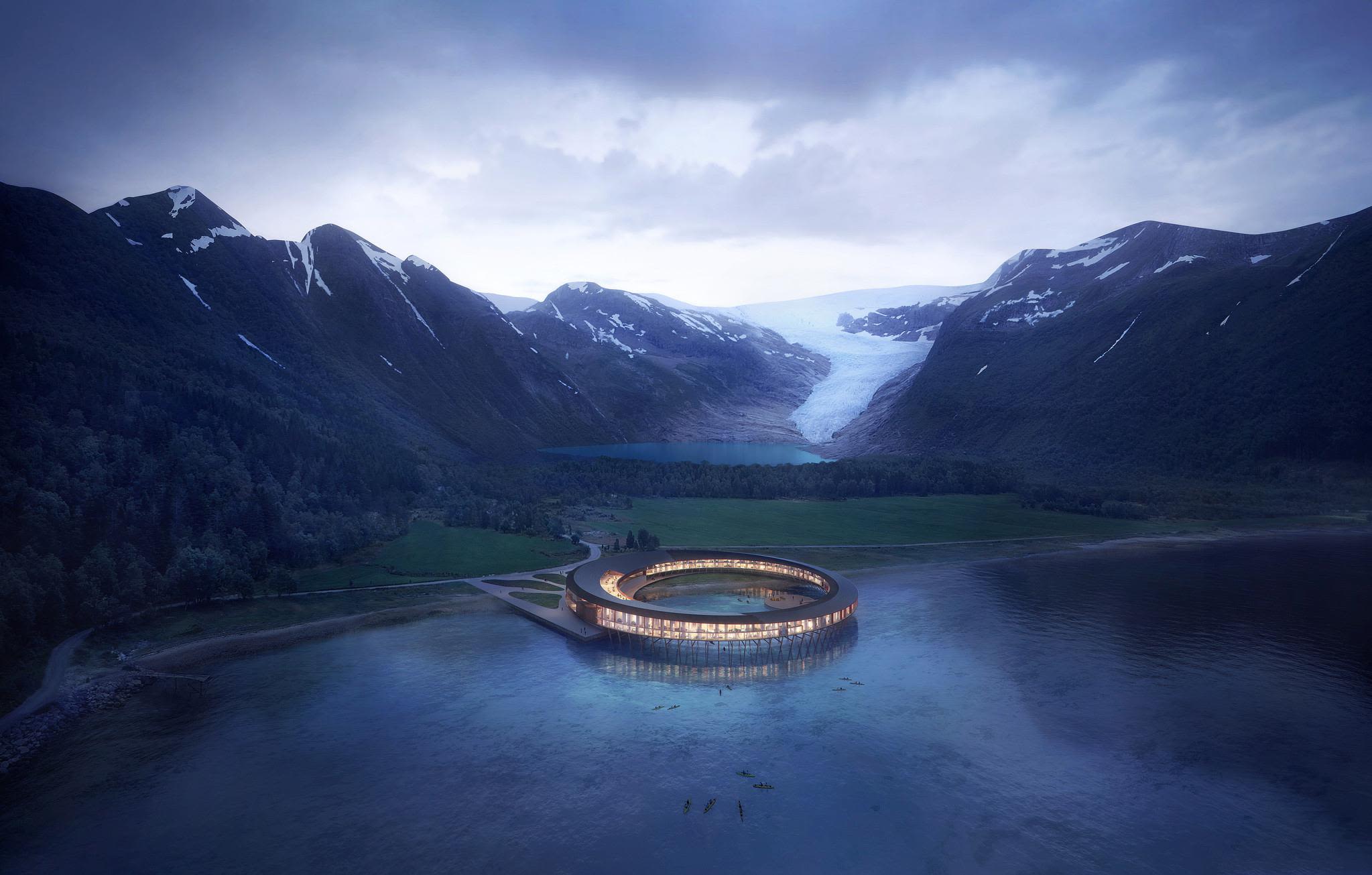 Svart – the world's first Powerhouse hotel, in northern Norway, just above the Arctic circle